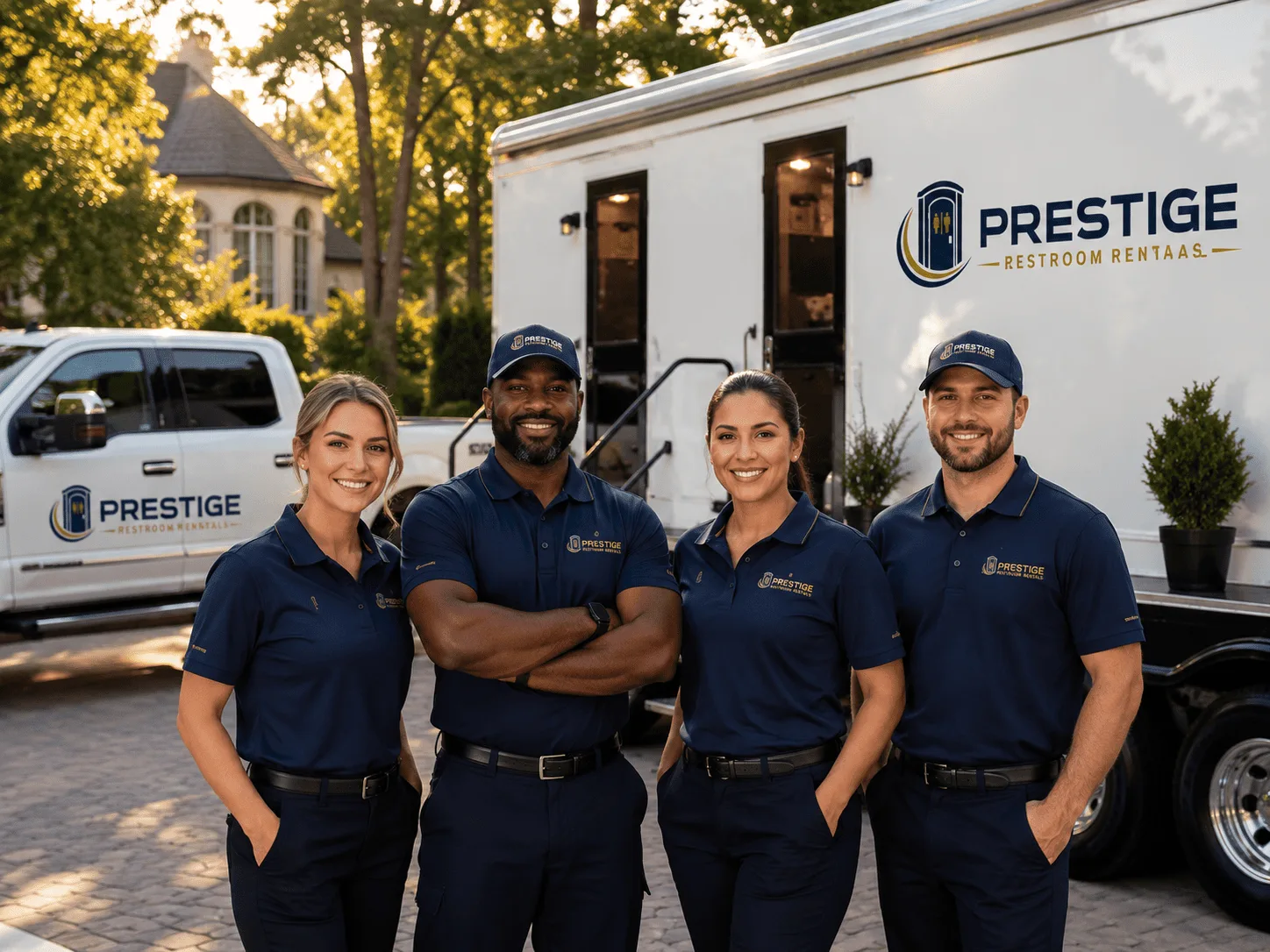 Trusted Luxury Portable Restrooms company in Cuervo, NM